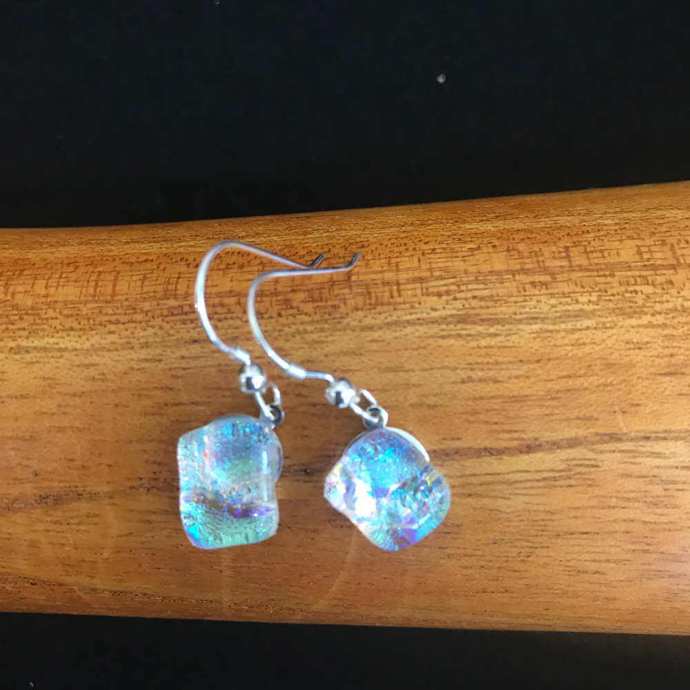 Beach Blue Dangle Earrings - Jilly's Gallery